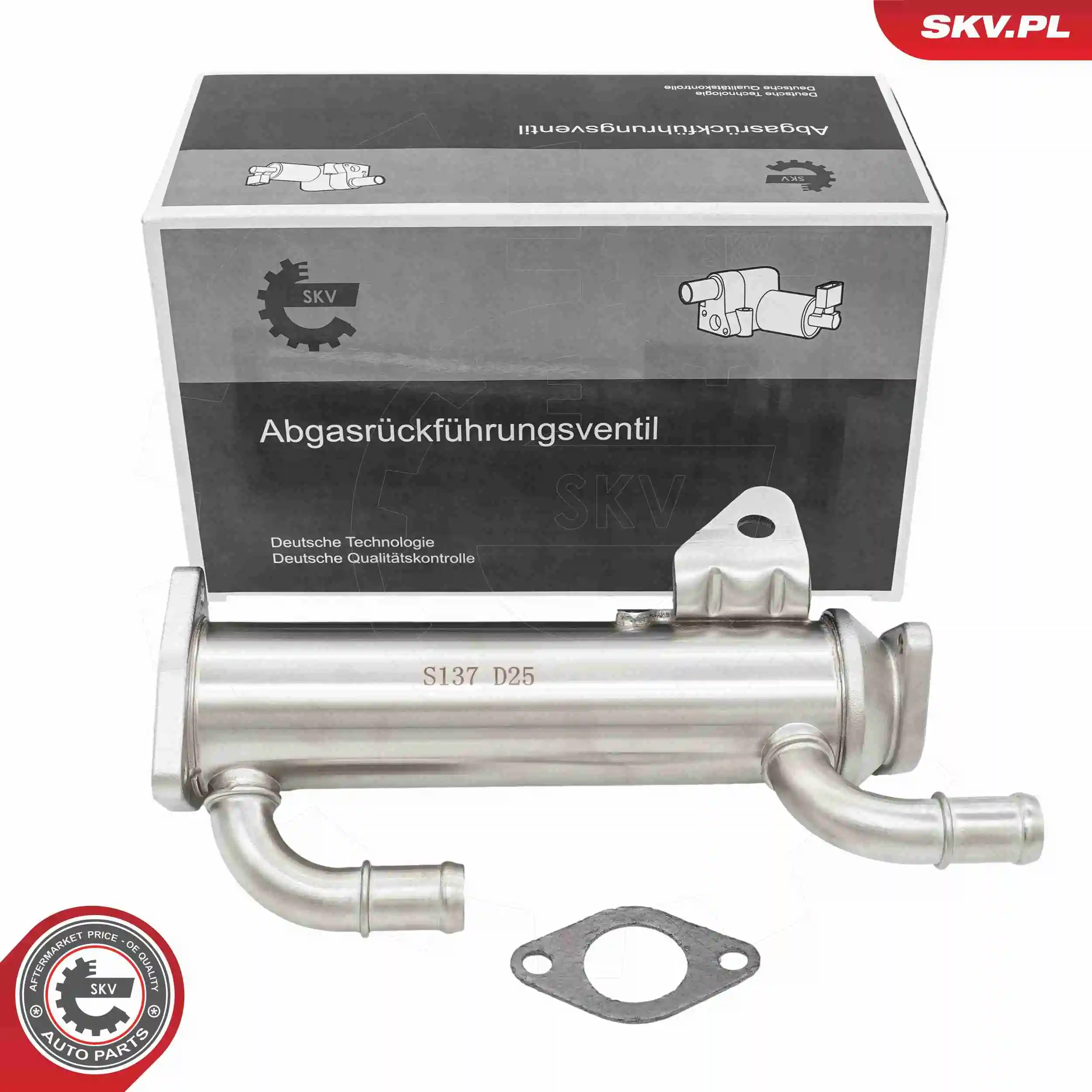 Cooler, exhaust gas recirculation